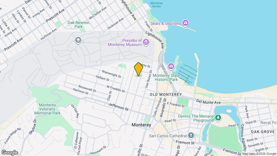 254 Larkin St Map and Location Details