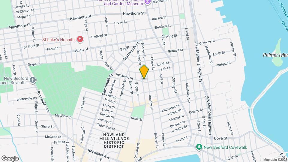 125 Rockland St Map and Location Details