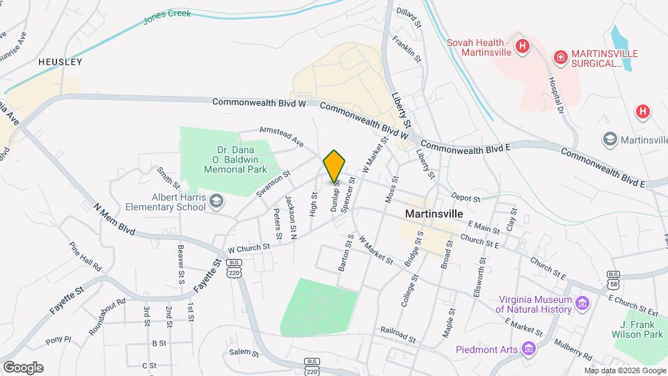 29 Dunlap St Map and Location Details