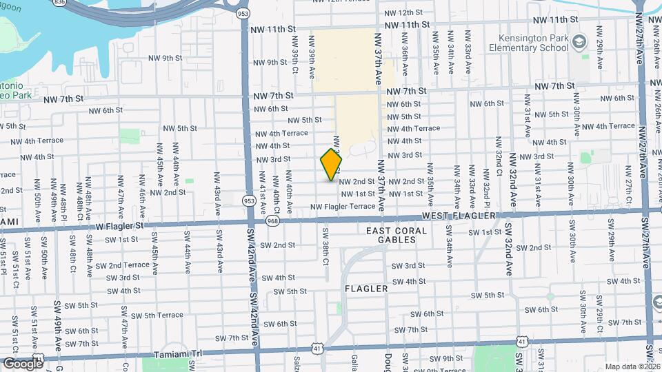 3884 NW 2nd St Map and Location Details