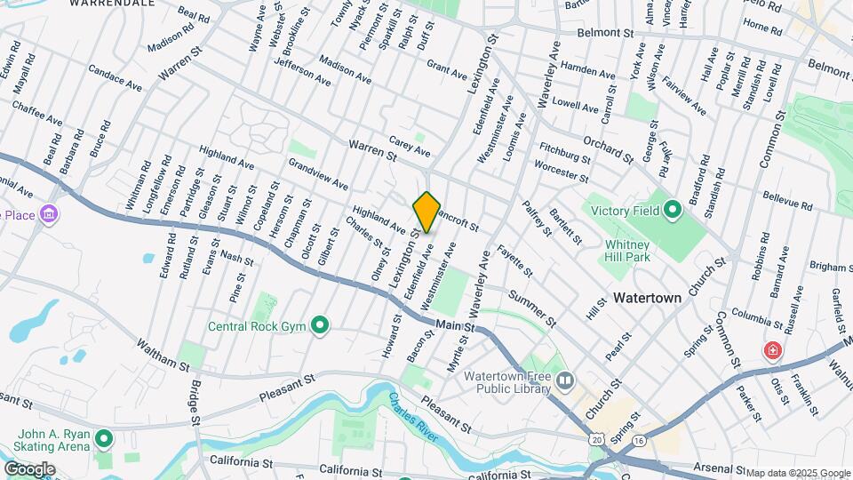 68 Edenfield Ave, Unit #2 Map and Location Details