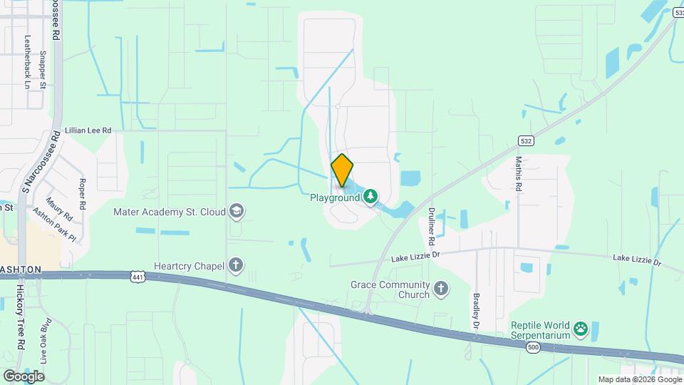 1861 Castleton Dr Map and Location Details