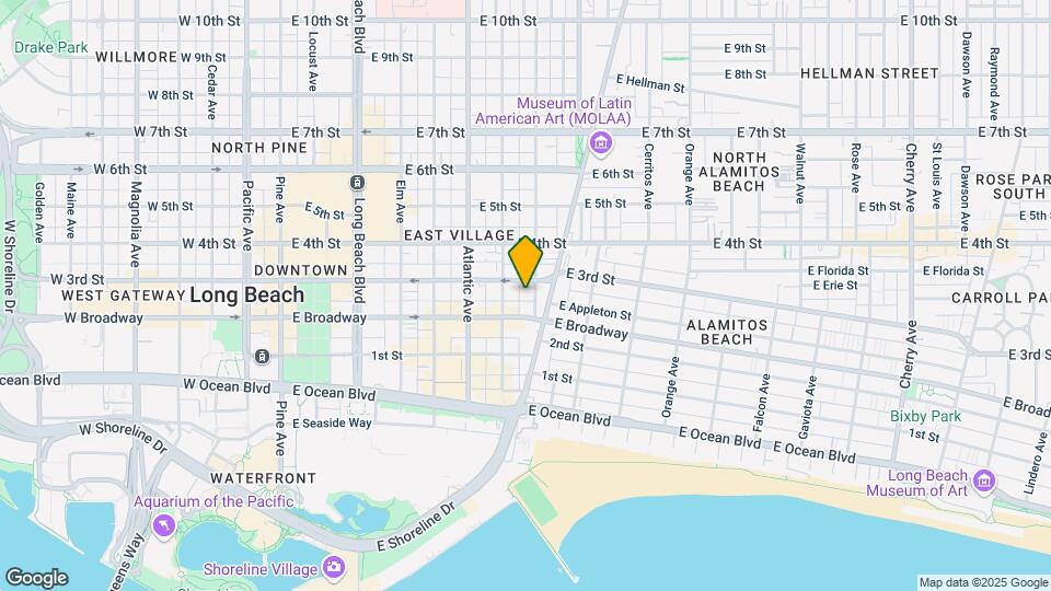 233-243 Olive Ave Mapa y Detalles de la Ubicación