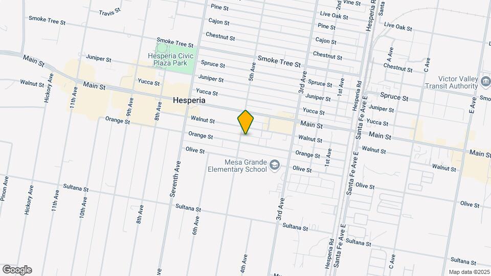 16136 Orange St Map and Location Details