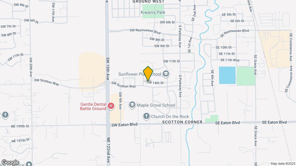 439 SW 32nd St Map and Location Details