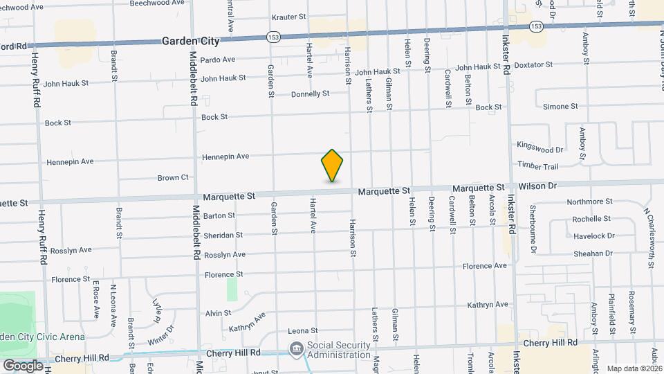 28476 Marquette St Map and Location Details