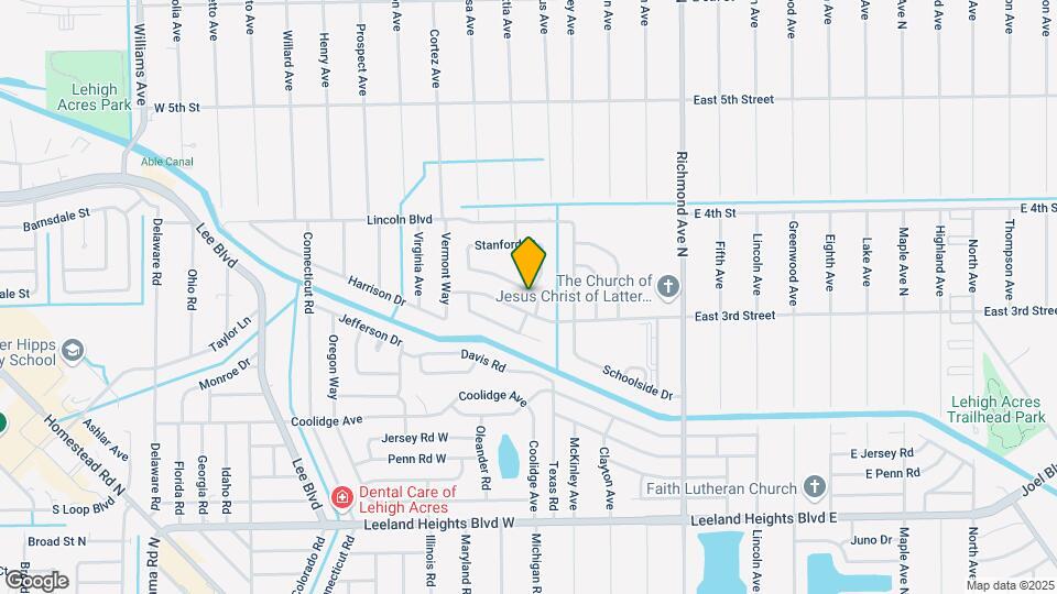 205 Purdue St Map and Location Details