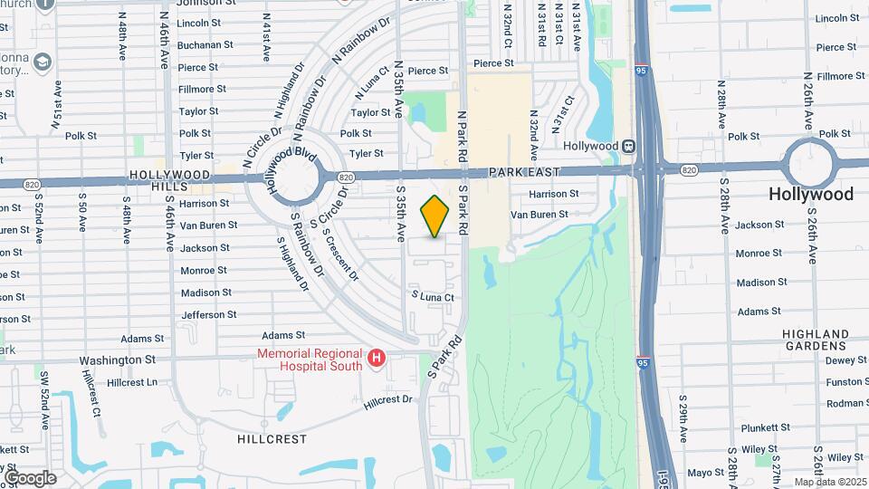 410 S Park Rd Map and Location Details