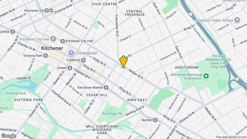 58 Madison Av N Map and Location Details