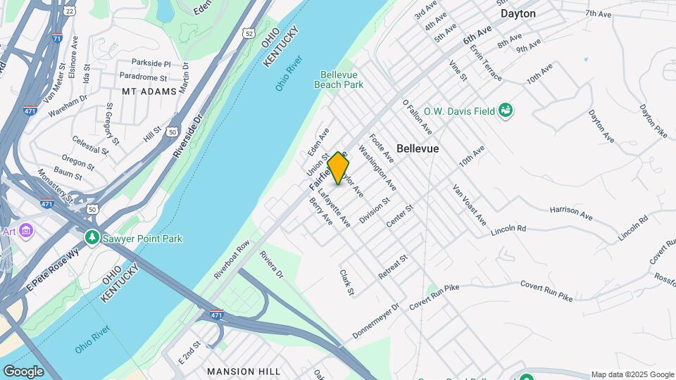 222 Prospect St Map and Location Details