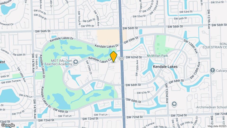 6231 SW 138th Ct Map and Location Details