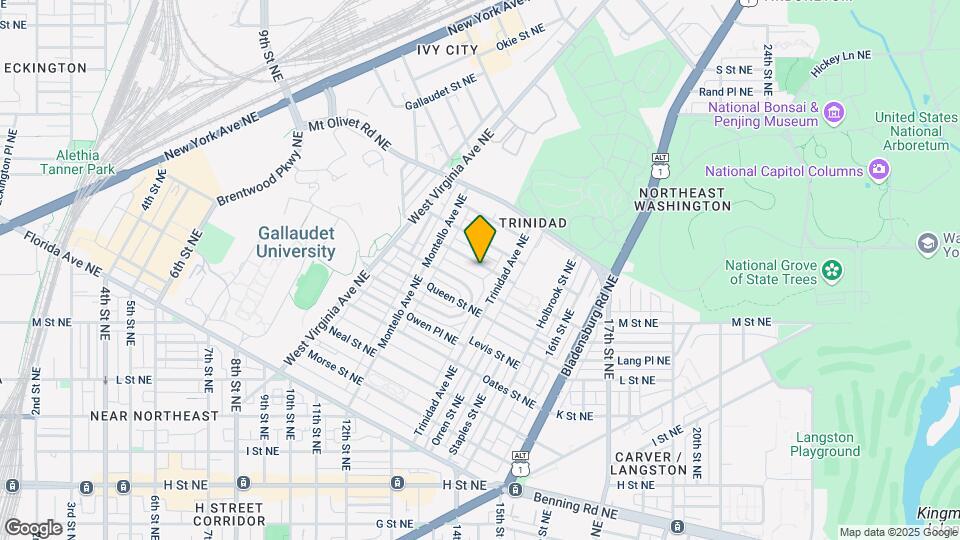 1267 Meigs Place NE, Unit #3, Unit 1267 Meigs Place NE Unit #4 Mapa y Detalles de la Ubicación