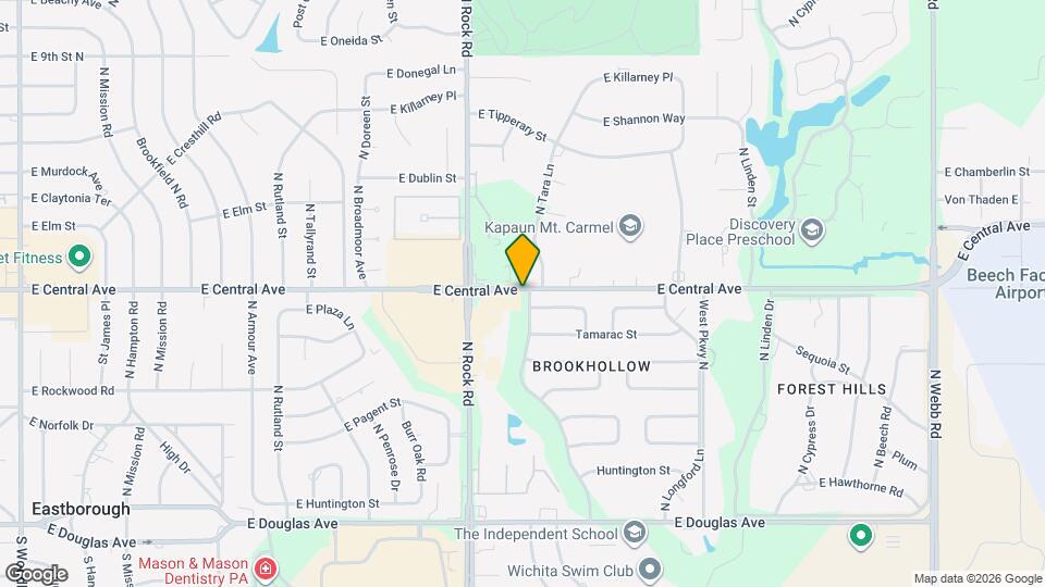 Brookhollow Apartments Map and Location Details