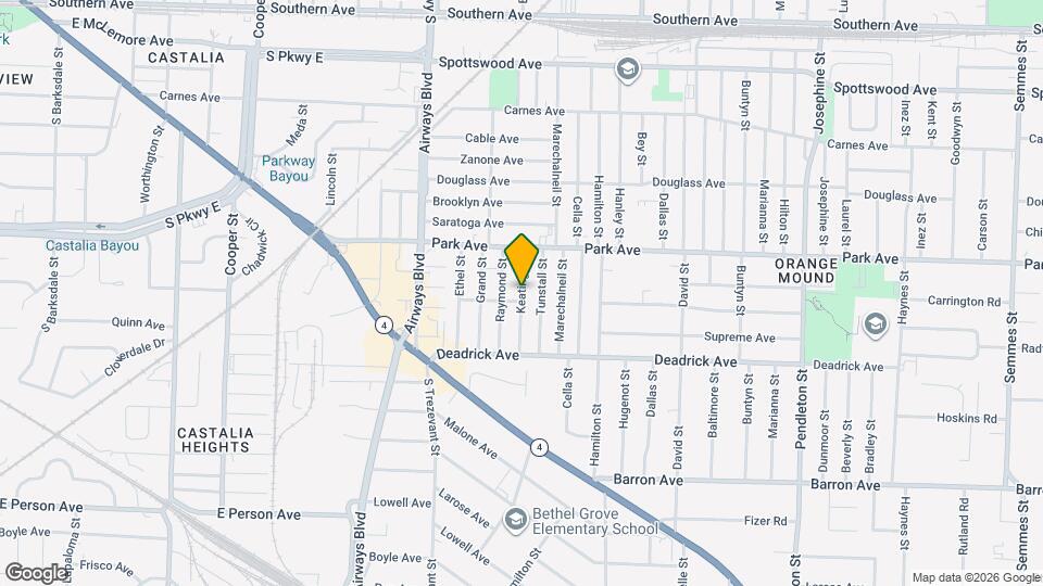 1117 Keating St Map and Location Details