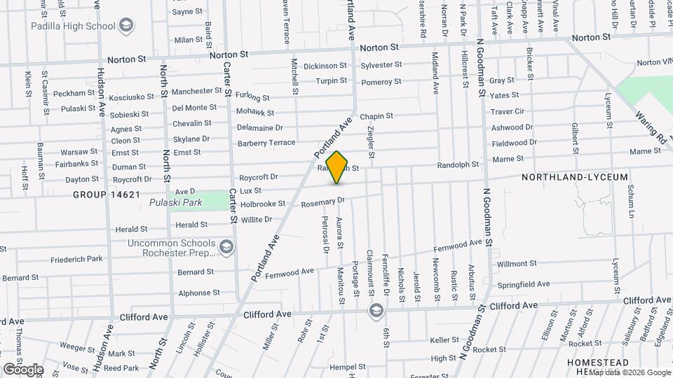 207 Lux St Map and Location Details