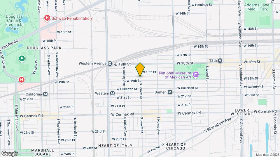 2200 W 19th St Map and Location Details