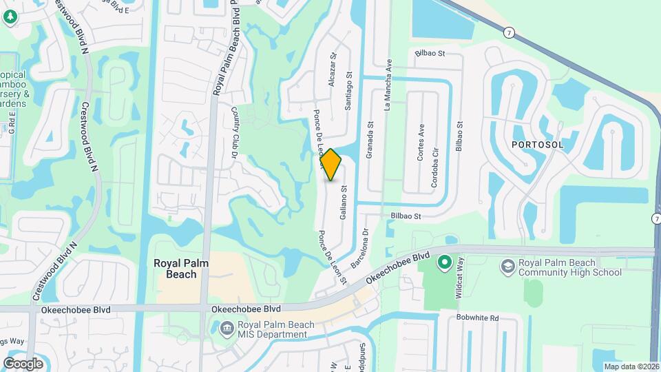 135 Ponce de Leon St, Unit 135 Map and Location Details