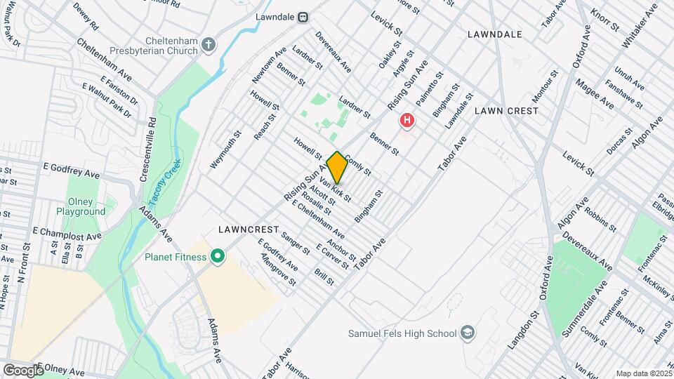 5901 Colgate St Map and Location Details