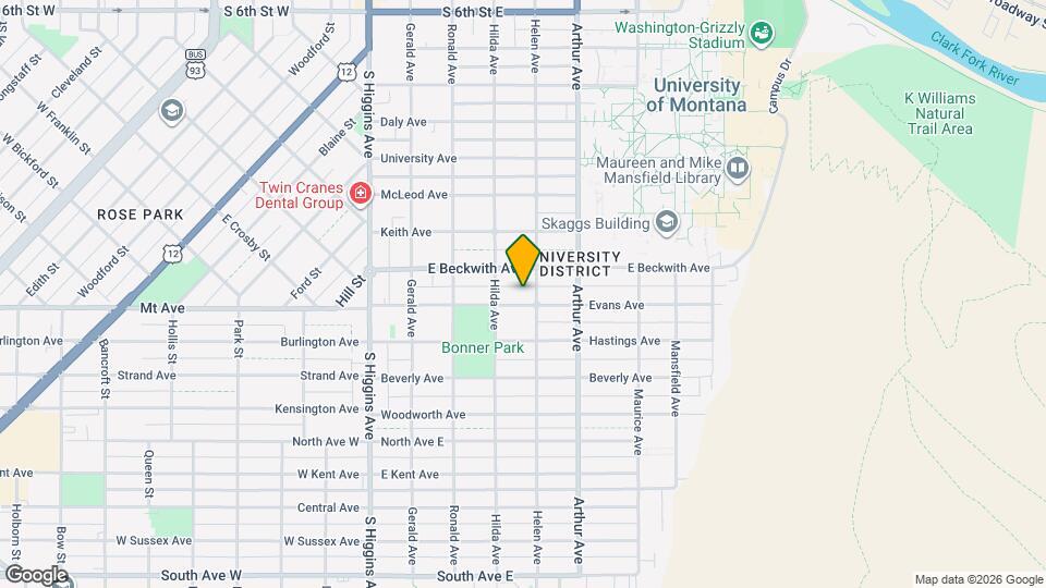 430 Evans Ave Map and Location Details