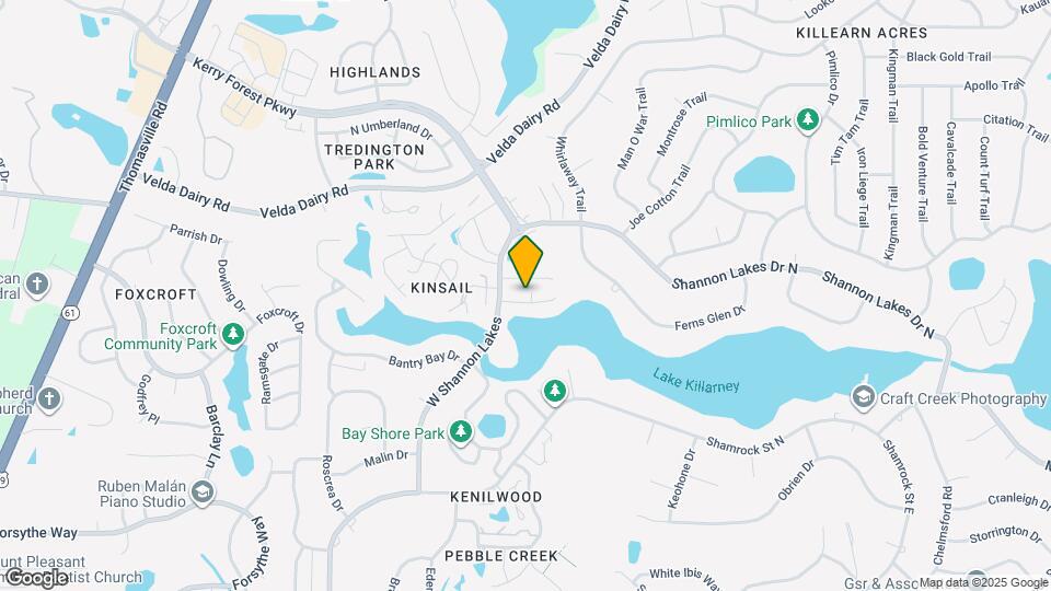 2348 Merrigan Pl Map and Location Details