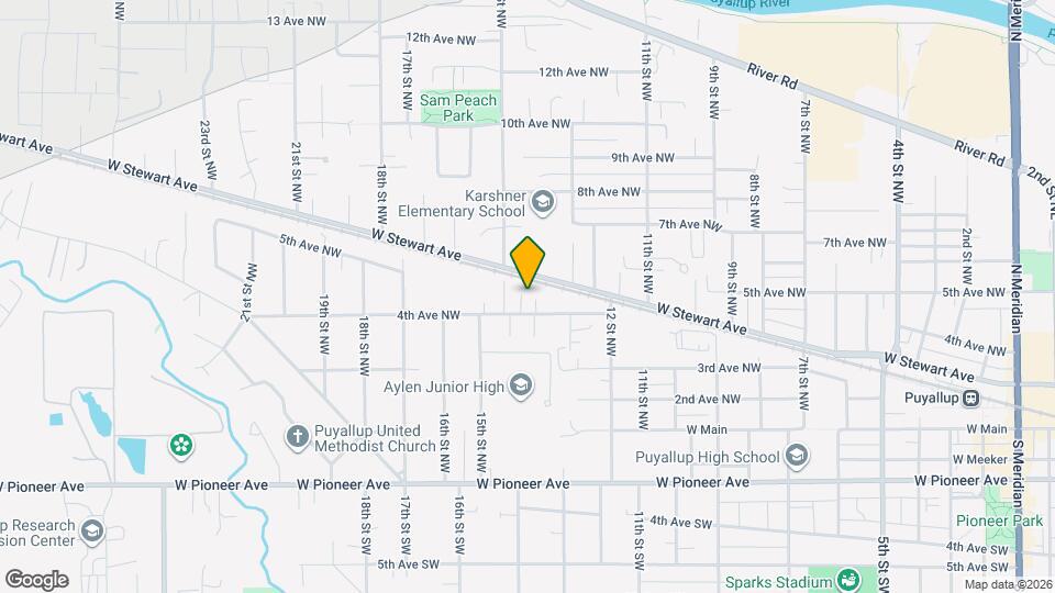 1405 4th Ave NW Map and Location Details