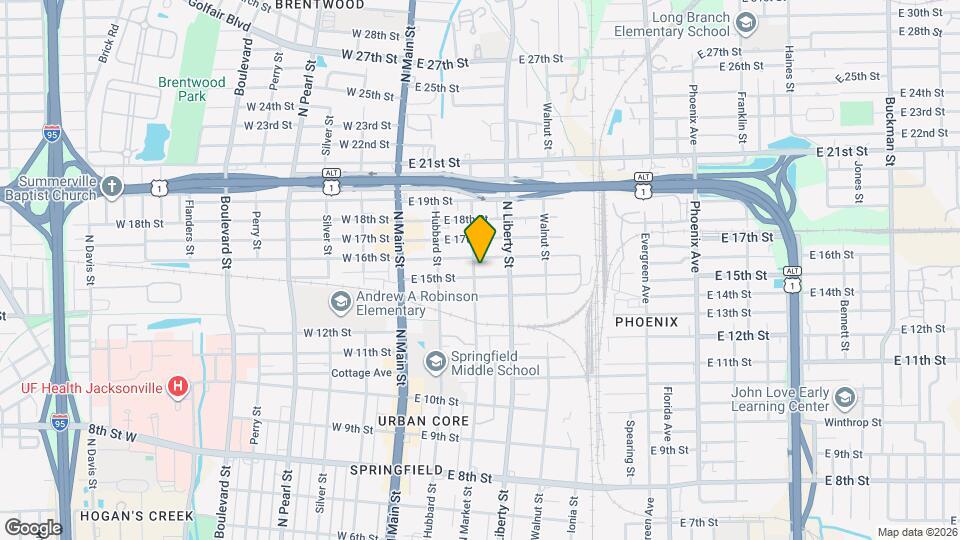 2511 N Market St Map and Location Details