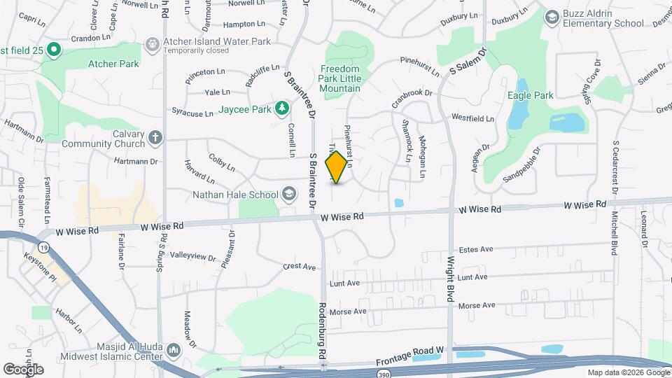 1171 Saylesville Ln Mapa y Detalles de la Ubicación