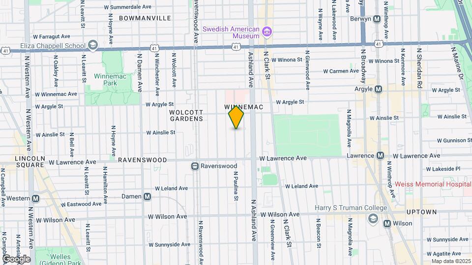 4861 N Paulina St, Unit 2 Map and Location Details