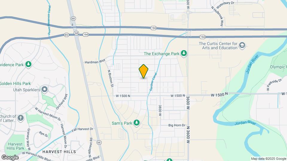 3988 W 1650 N Map and Location Details