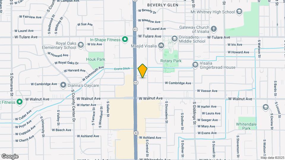 1741 S Central St Map and Location Details