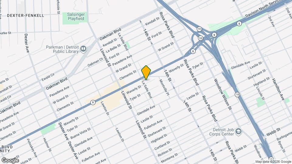 13302 La Salle Blvd Mapa y Detalles de la Ubicación