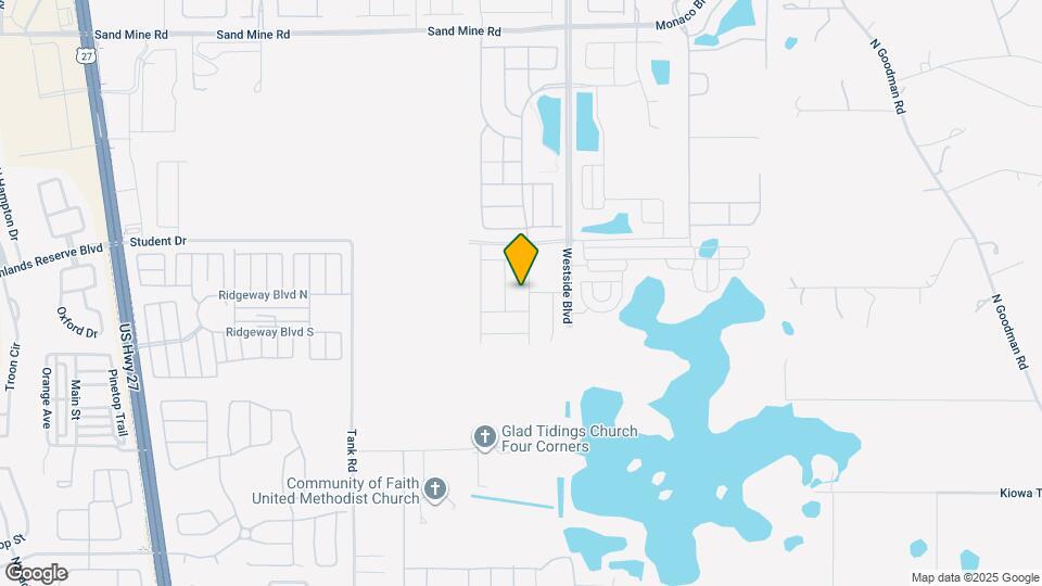 1128 Lakeshore Breeze Pl Map and Location Details