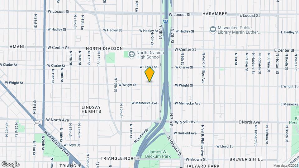 2505-2507-2507 N 9th St Map and Location Details