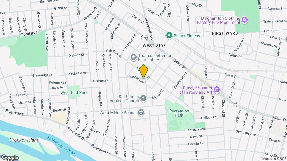 14 Jerome Ave, Unit 2 Mapa y Detalles de la Ubicación
