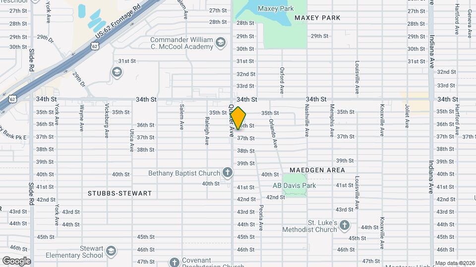 4230 37th St Map and Location Details