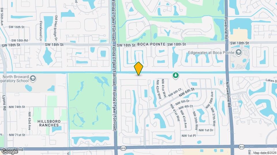 4583 NW 7th Pl Map and Location Details