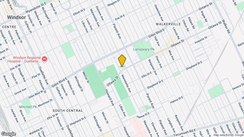 814 Ottawa St Map and Location Details