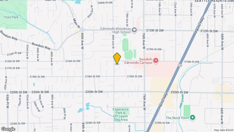 21615 80th Ave W Map and Location Details