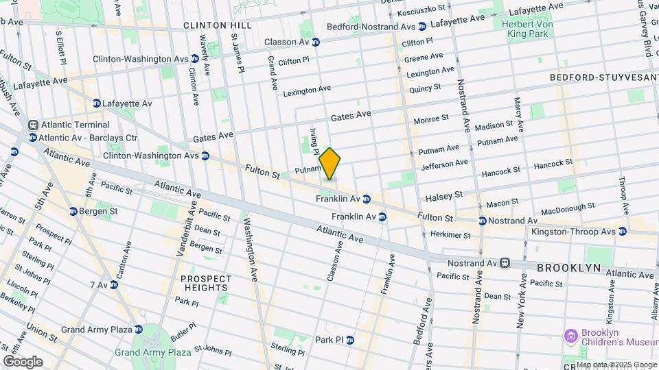 1065 Fulton St Map and Location Details