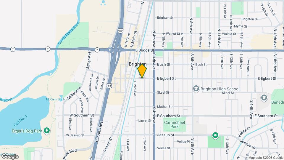 203 S 3rd Ave, Unit Private Upper Unit Map and Location Details
