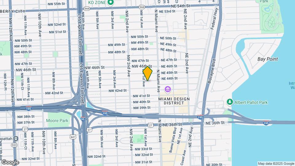 76 NW 44th St Map and Location Details