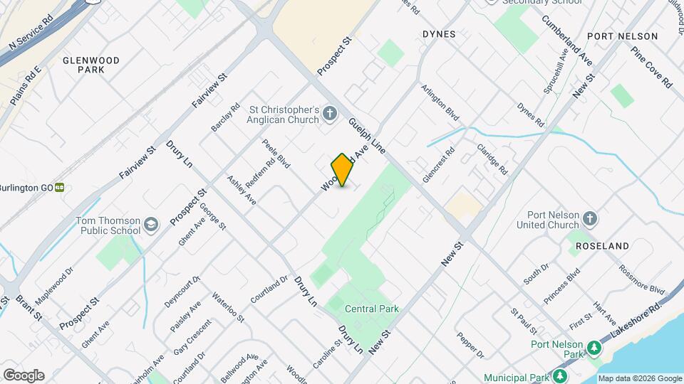 2390 WOODWARD Ave Map and Location Details