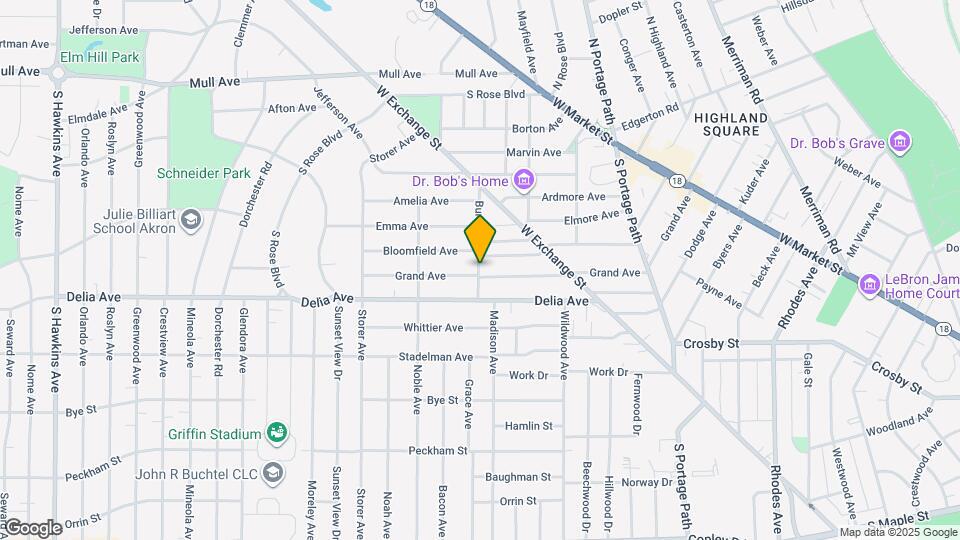 179 Burton Ave Map and Location Details