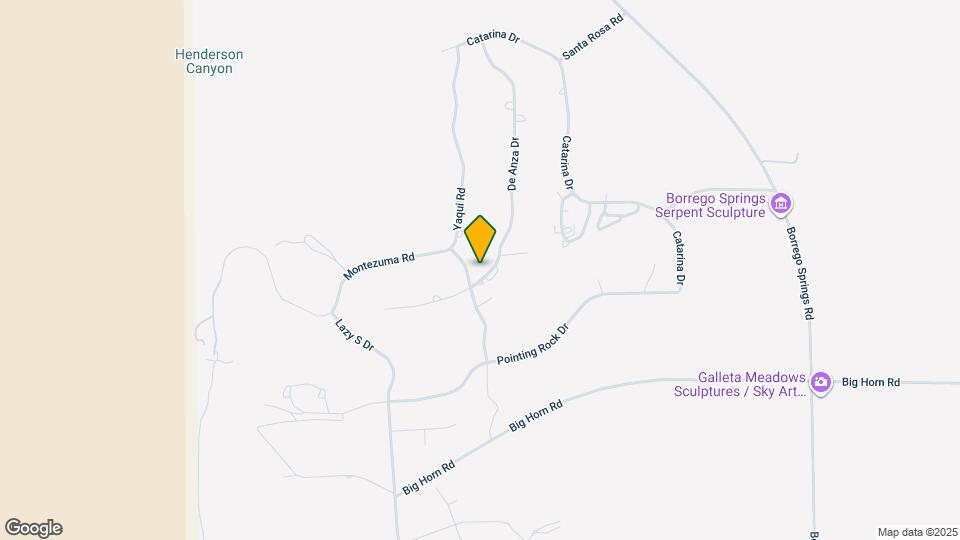 1586 De Anza Dr Map and Location Details