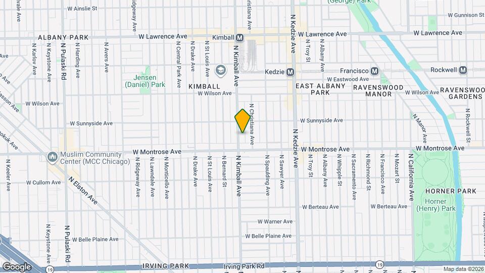4429 N Kimball Ave, Unit 2 Map and Location Details