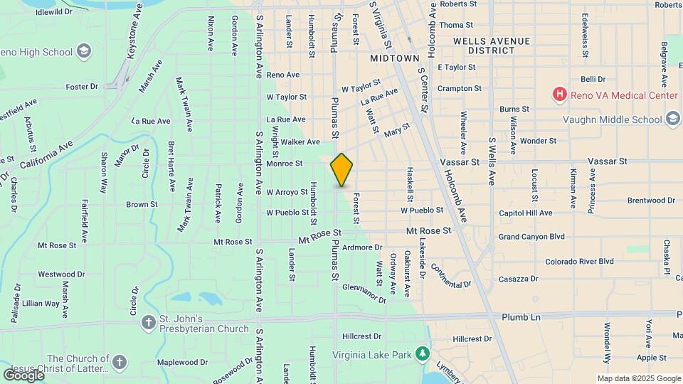 374 W Arroyo St Map and Location Details