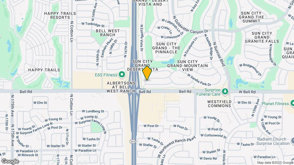 16536 W Rock Springs Ln Map and Location Details