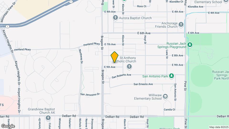 4003 E 9th Ave Map and Location Details