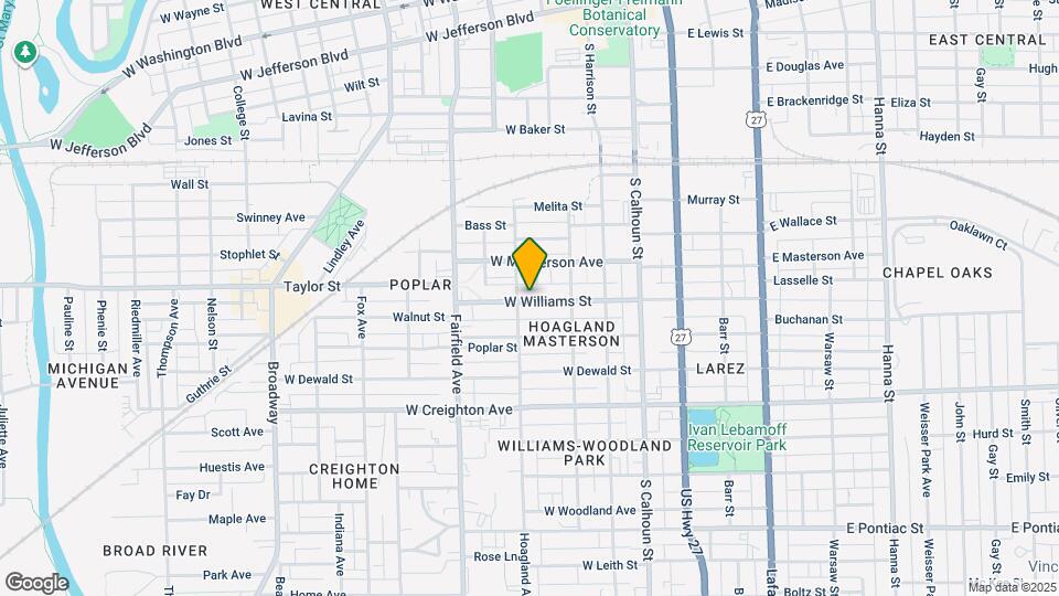336 W Williams St Map and Location Details