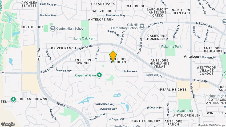 3648 Rollins Way Map and Location Details